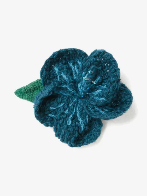 Alanui Hibiscus brooch