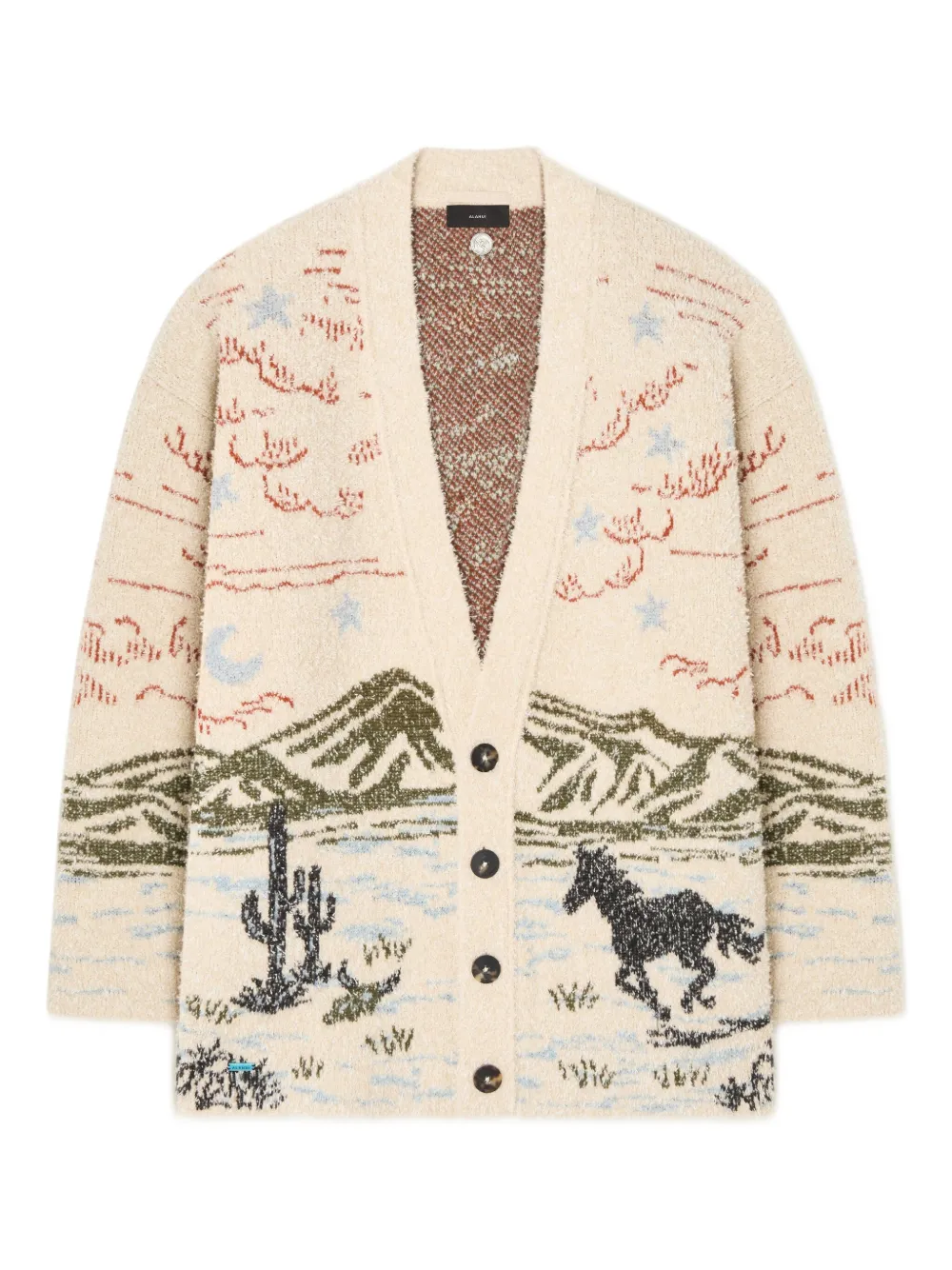 landscape-horse cardigan