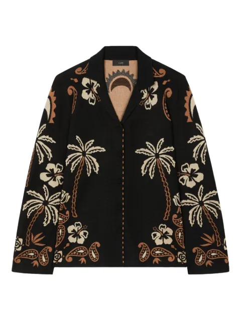 Alanui Wild Wonder tropical-motif shirt