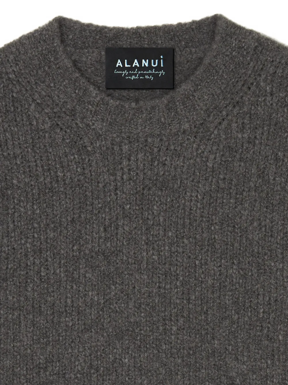 Alanui Trui met logo Grijs