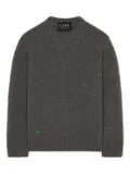 Alanui knitted crew-neck sweater - Grey