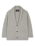 Alanui shawl-collar button cardigan - Grey