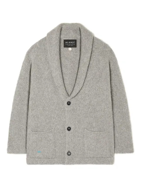 Alanui shawl-collar button cardigan