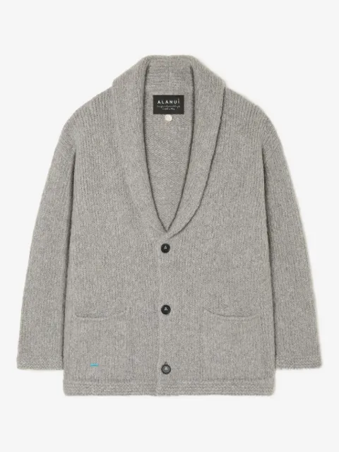 Alanui shawl-collar button cardigan