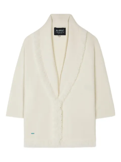 Alanui Finest fringed shawl-collar cardigan