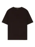 Alanui crew neck T-shirt - Brown