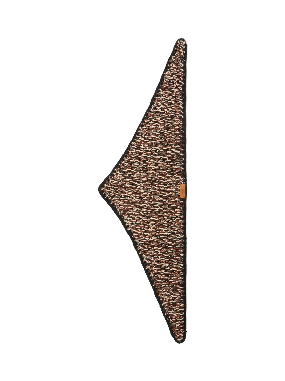 Alanui knitted wool foulard - Zwart