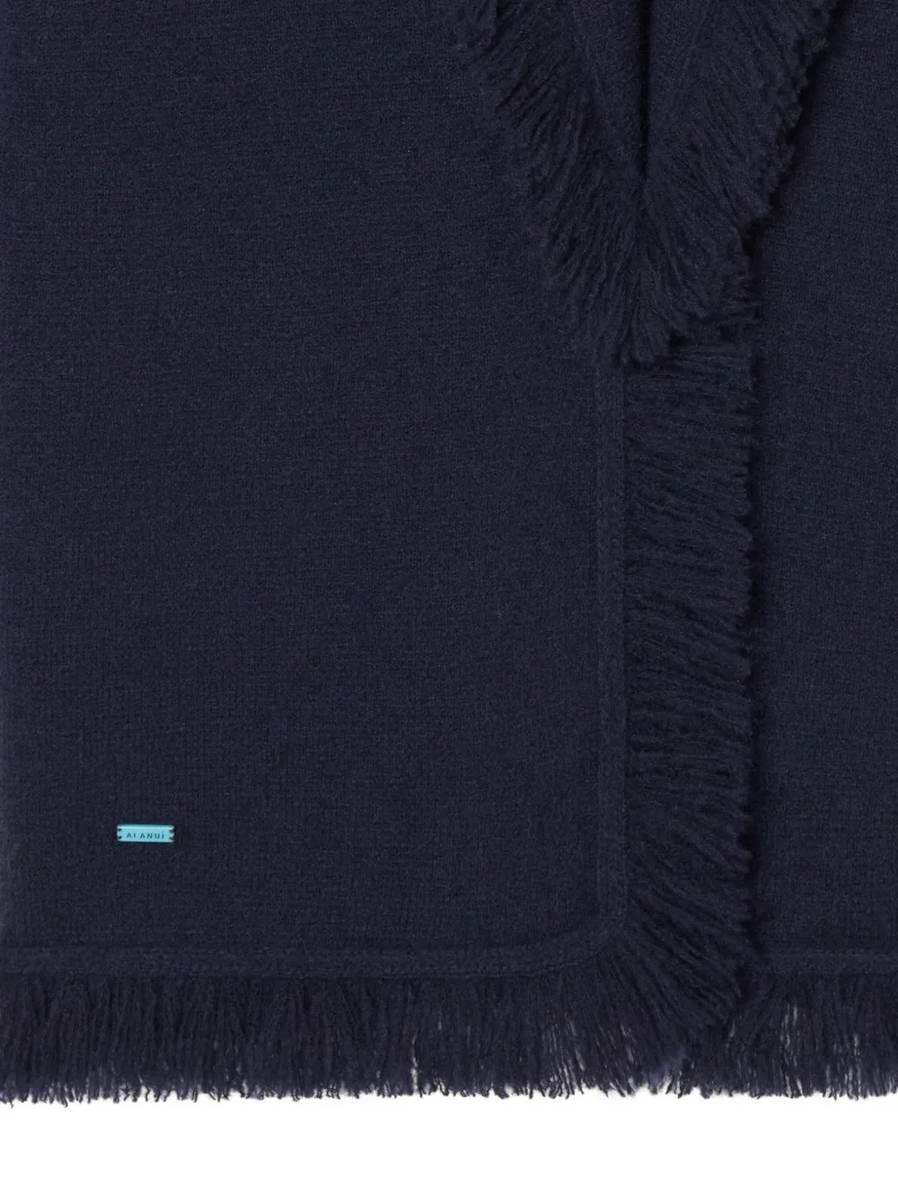 Alanui fringed cardigan Blauw