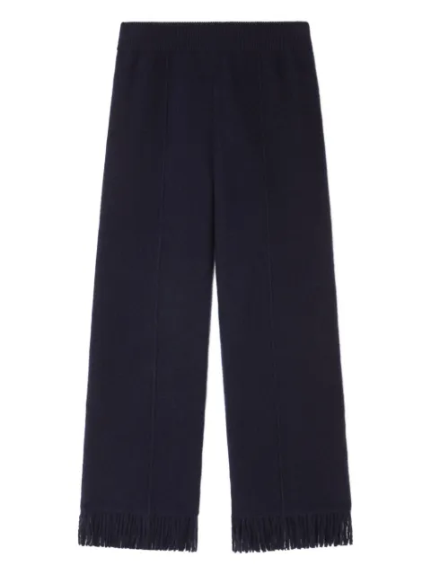 Alanui fringe-detail trousers