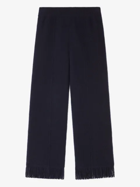 Alanui fringe-detail trousers