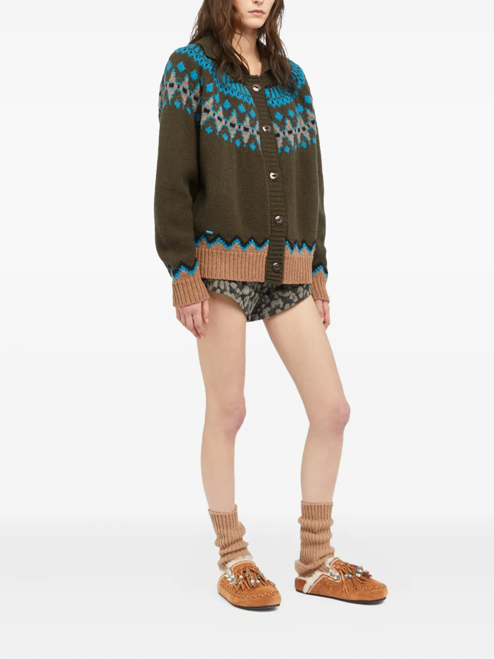 Alanui Sweet Winter vest Groen