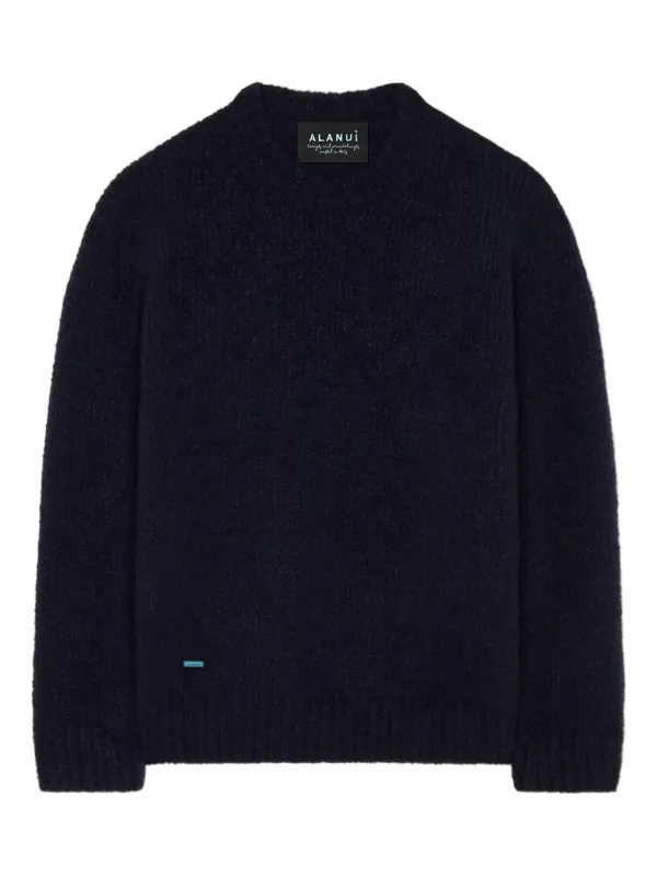 Alanui クルーネック セーター | ブルー | FARFETCH JP