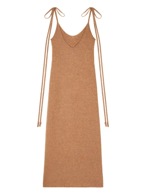 Alanui Finest tie-detail maxi dress