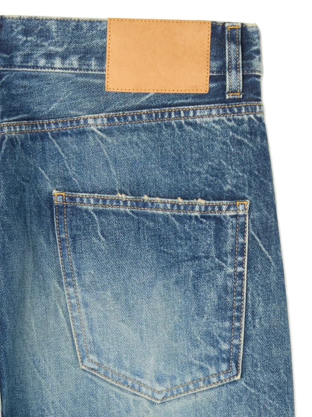 Alanui Pacific Roads regular jeans met vervaagd effect Blauw