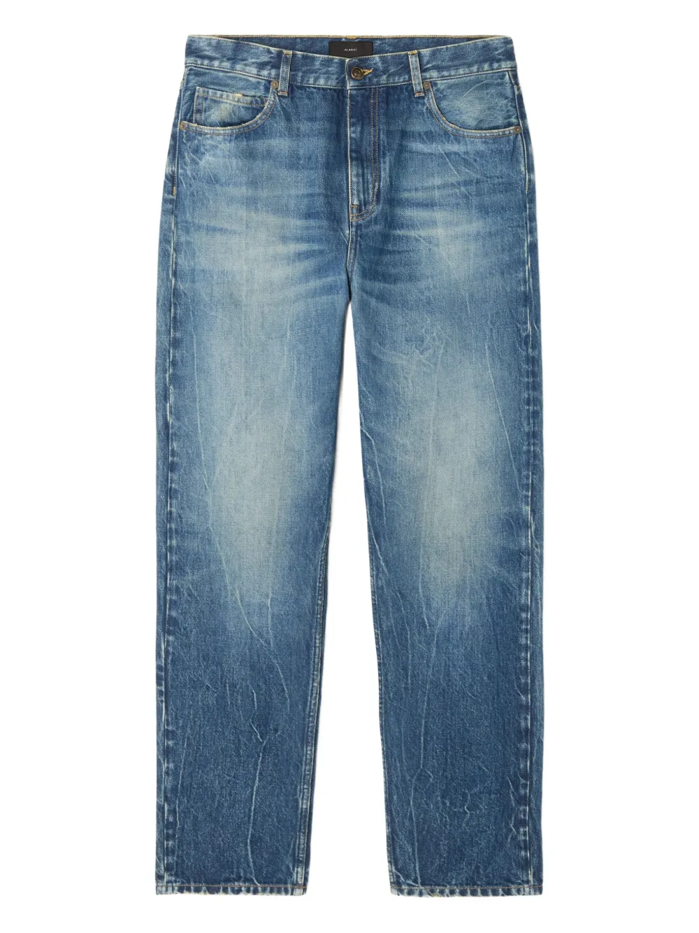 Alanui Pacific Roads faded-wash regular jeans | Blue | Image 1