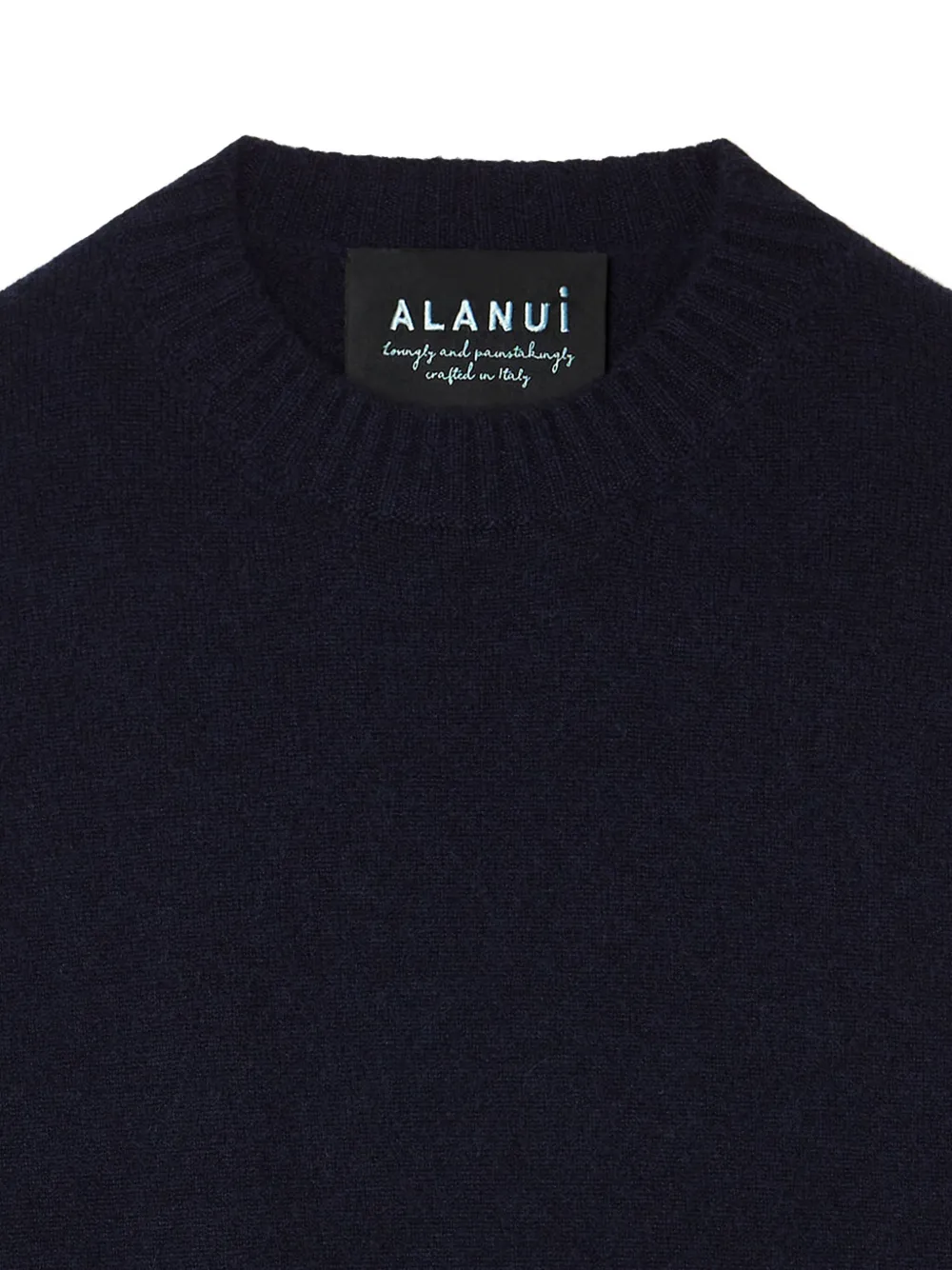 Alanui crew-neck sweater Blauw