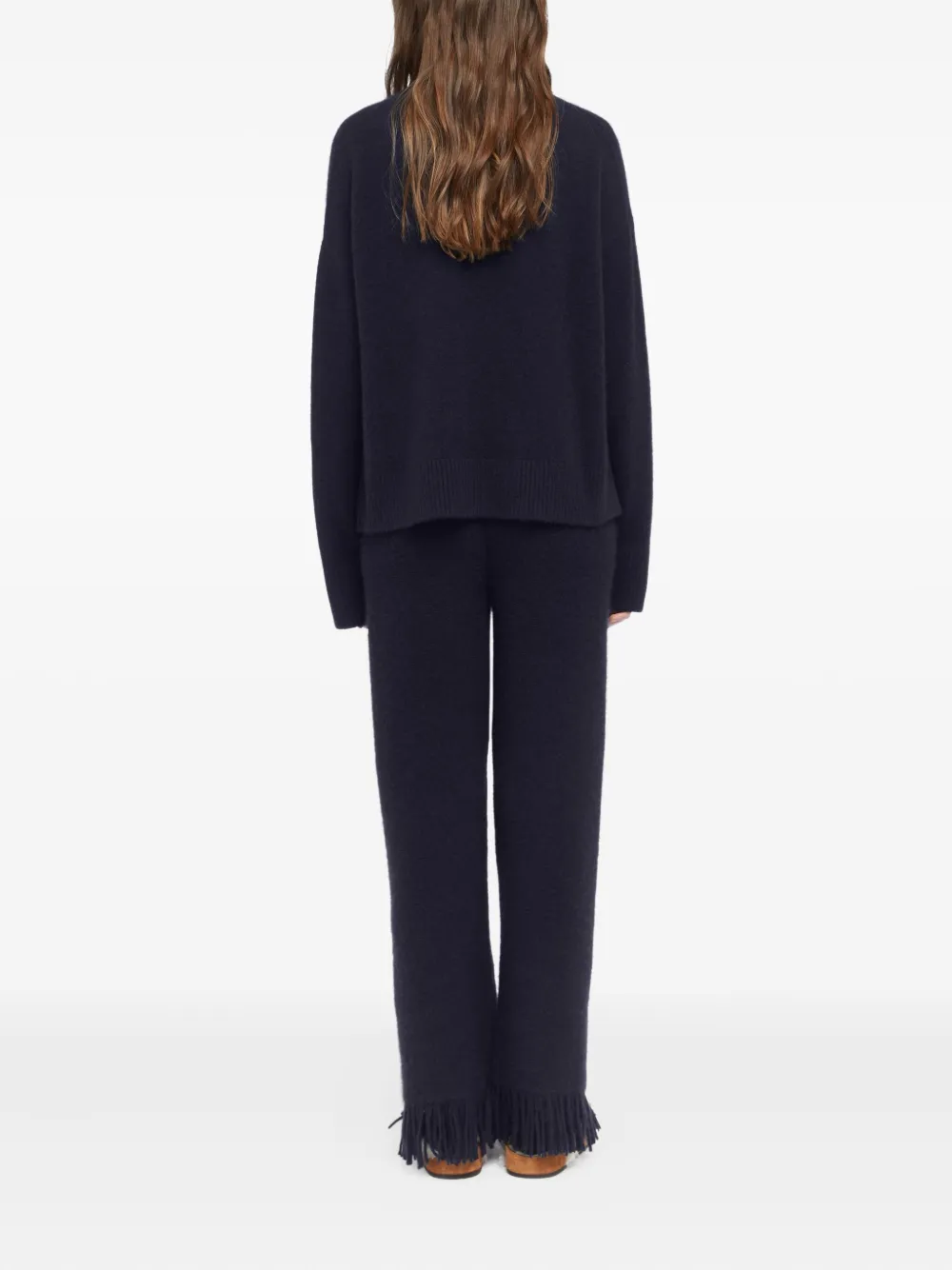 Alanui crew-neck sweater Blauw