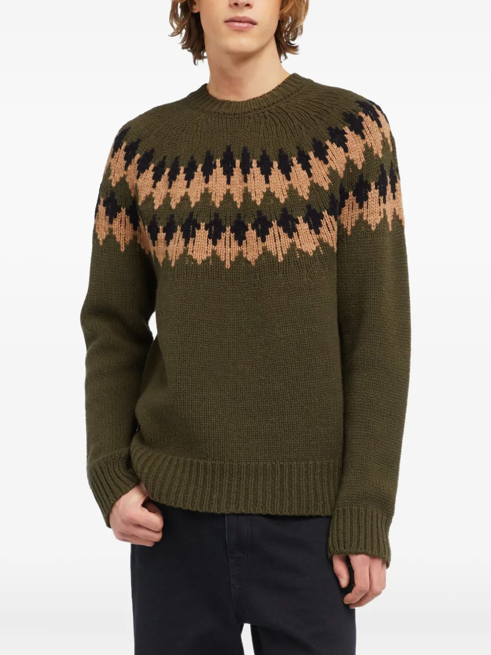 Alanui Sweet Winter wool sweater | Green | Image 1