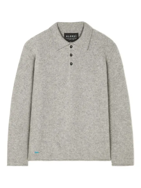 Alanui cashmere blend polo shirt
