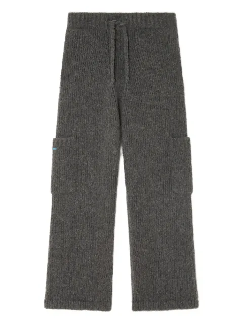 Alanui ribbed side-pocket trousers