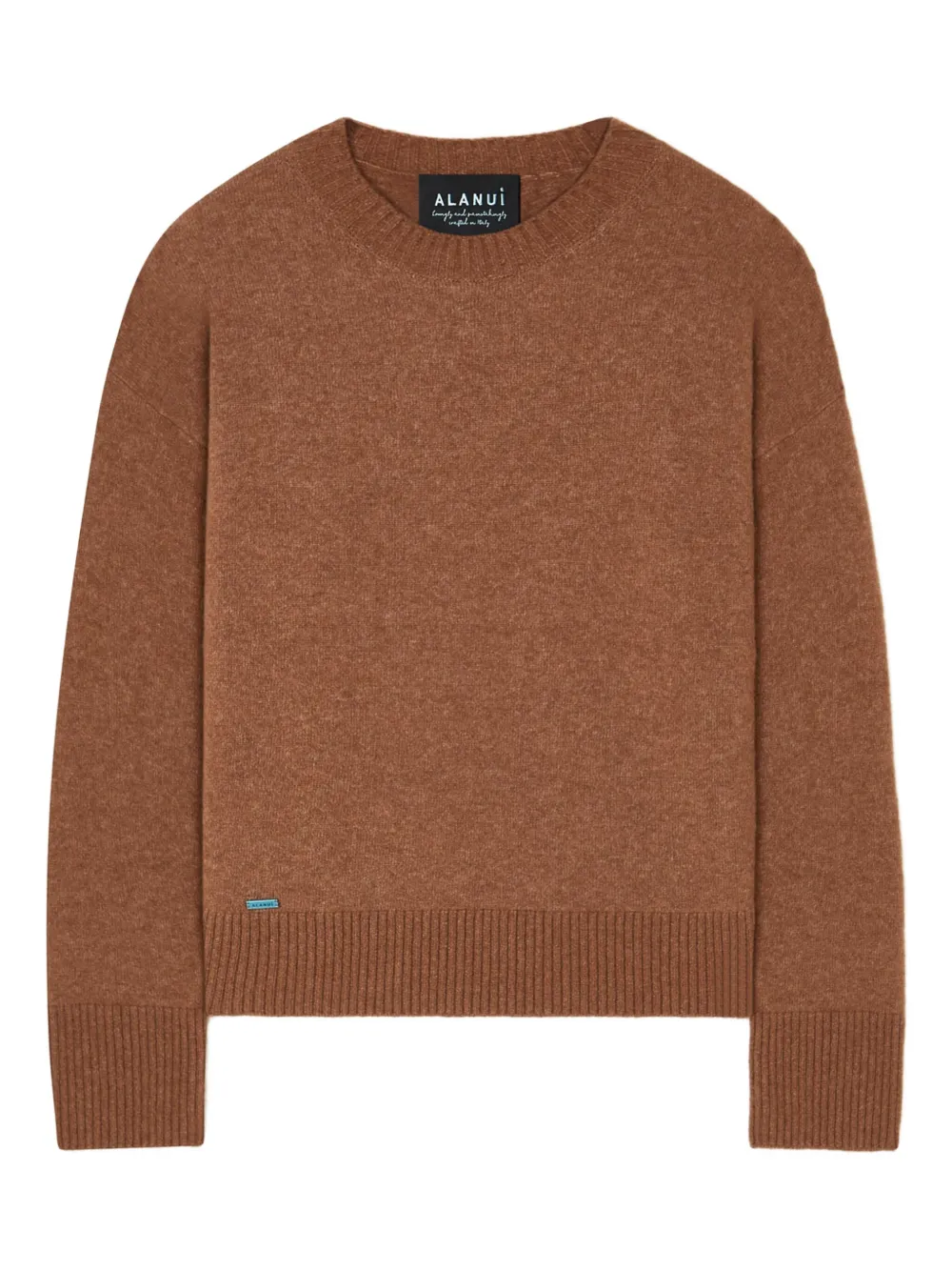 Alanui crew-neck sweater Bruin