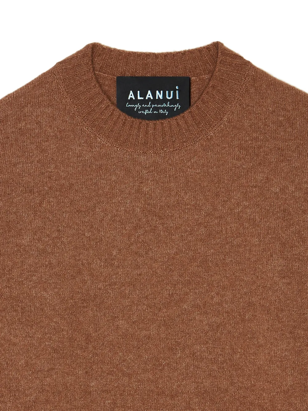 Alanui crew-neck sweater Bruin