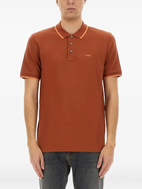 BOSS buttoned polo shirt