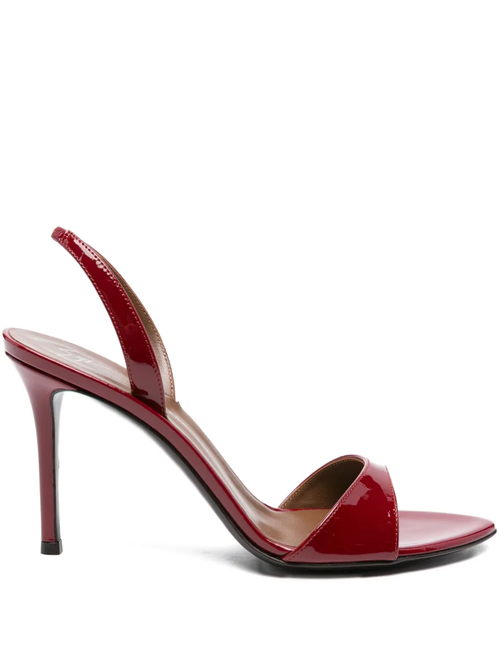 Giuseppe Zanotti 90mm slingback heeled sandals Red