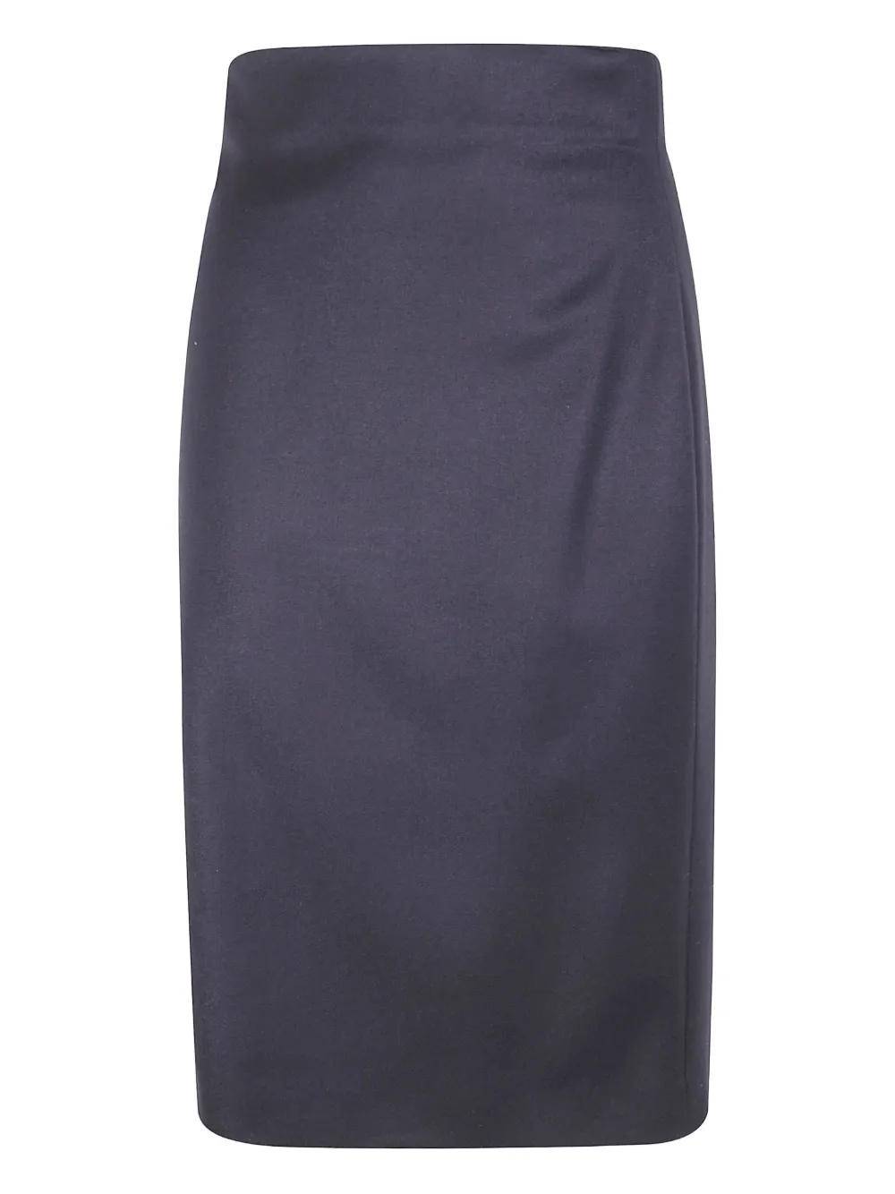 wool-blend pencil skirt