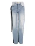 Hellessy Ben panelled distressed jeans - Blue