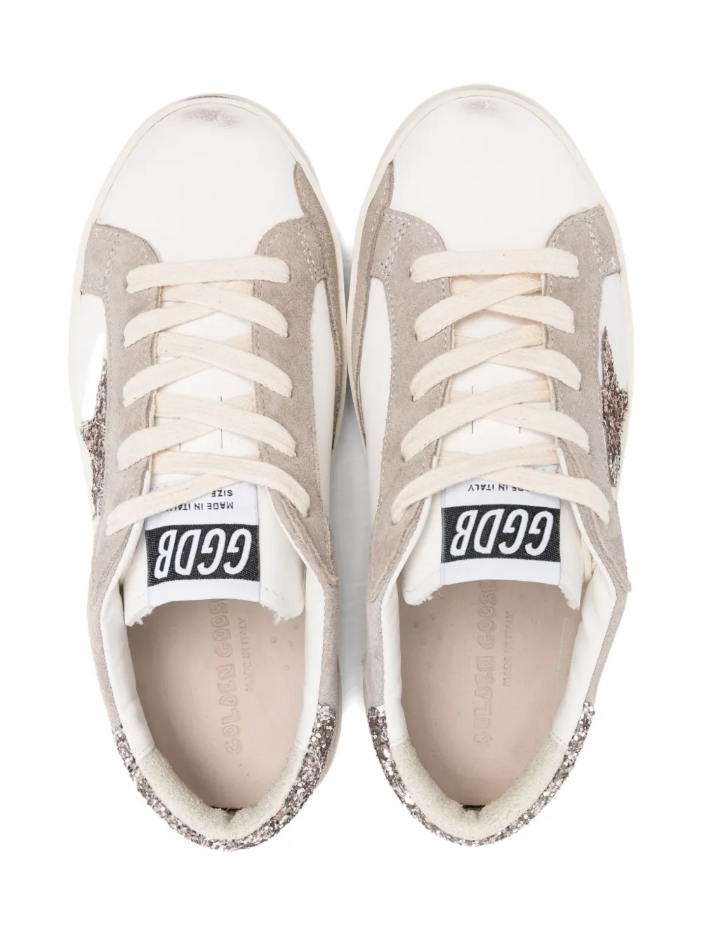 Golden Goose Kids Super Star sneakers White