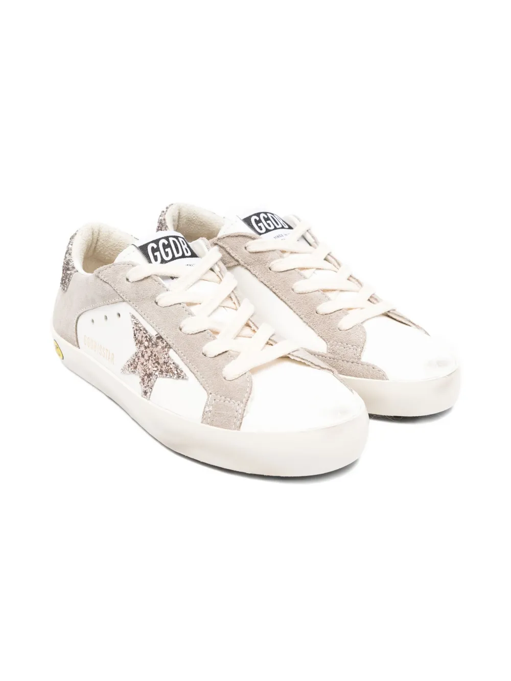 Golden Goose Kids Super Star sneakers White