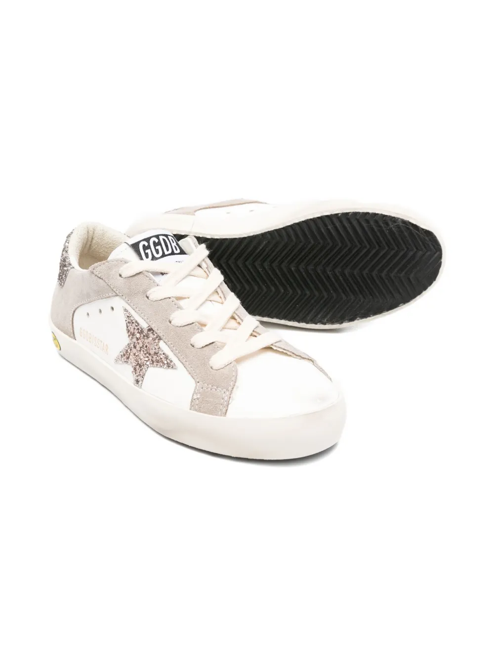 Golden Goose Kids Super Star sneakers White