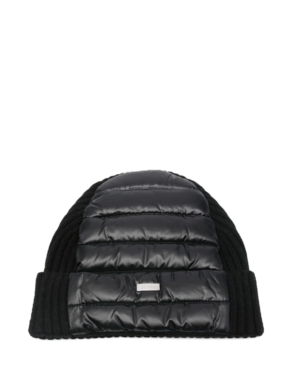 Herno Kids ultralight panelled beanie Zwart