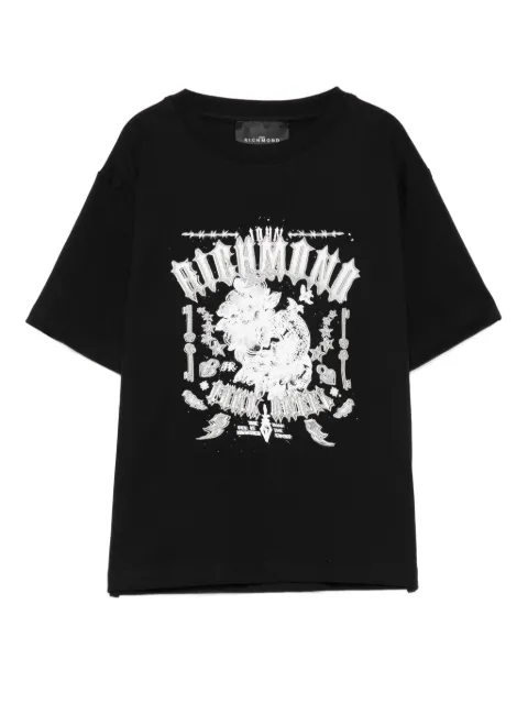 John Richmond Junior graphic-print cotton t-shirt