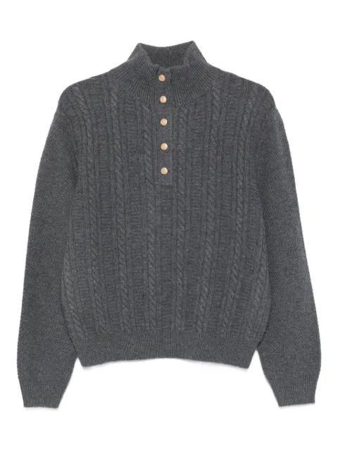 A.P.C. Pullover mit Zopfmuster
