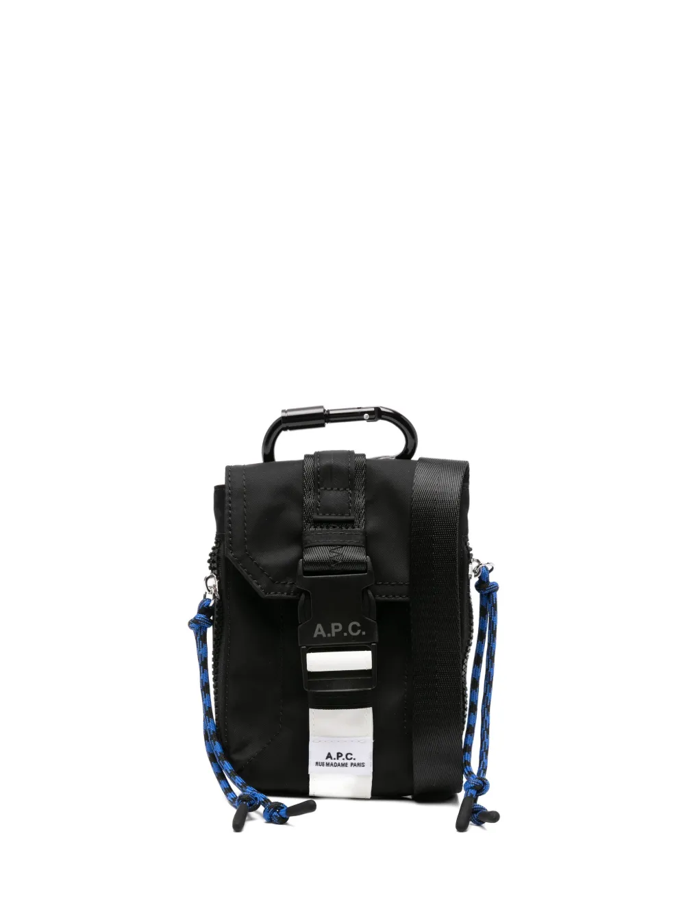 A.P.C. clasp-fastening crossbody bag Zwart