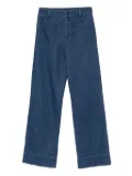 A.P.C. cotton patch-pocket trousers - Blue