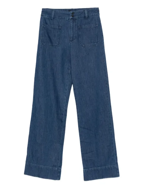 A.P.C. cotton patch-pocket trousers