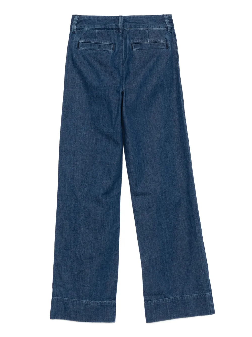 A.P.C. Katoenen broek met opgestikte zak Blauw