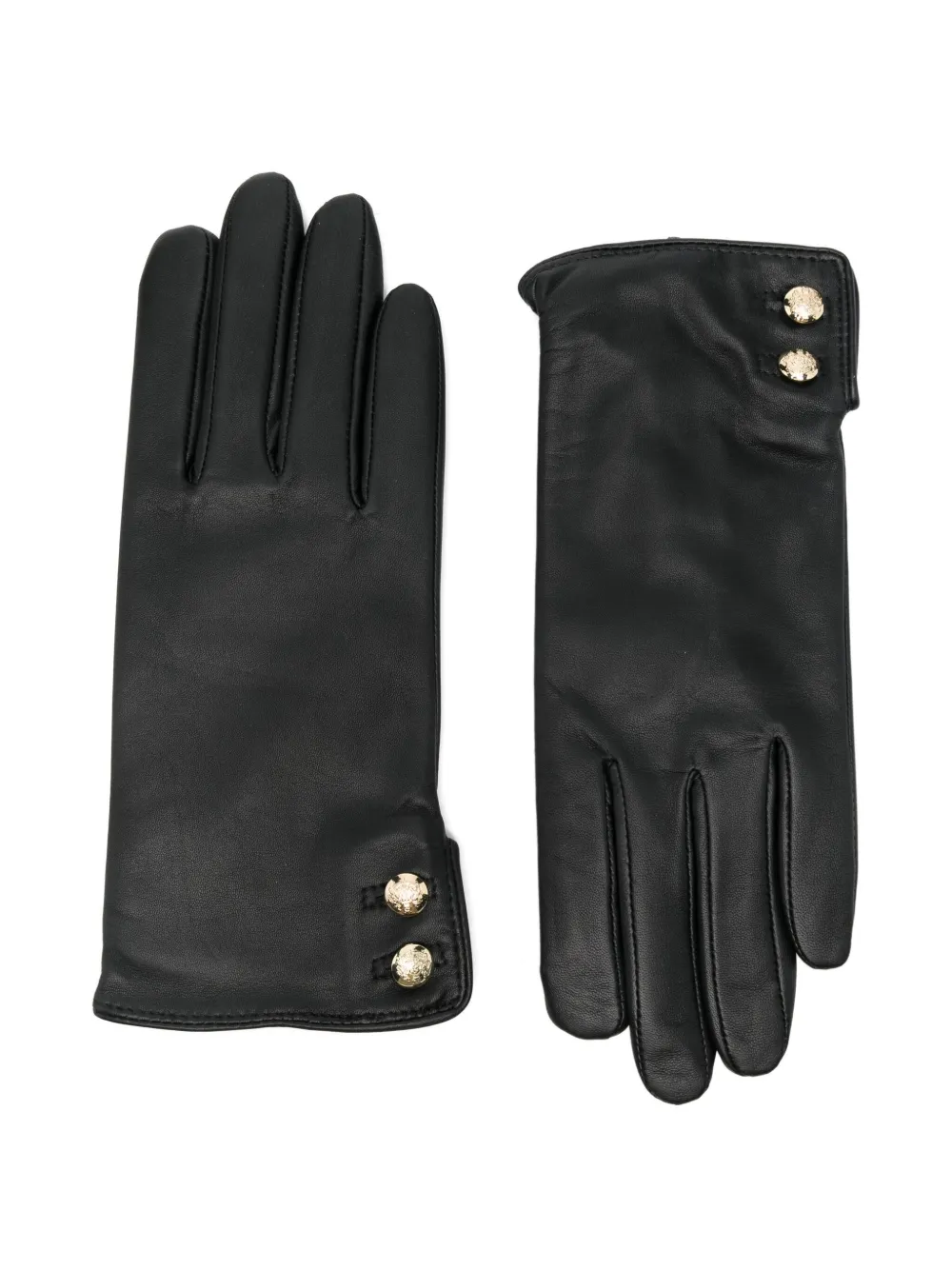 Polo Ralph Lauren buttoned glove | Black | Image 1