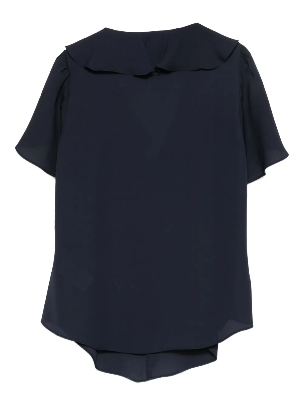 Lauren Ralph Lauren ruffle-detail short-sleeve blouse | Blouses | Image 2
