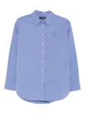 Lauren Ralph Lauren embroidered button-front shirt - Blue