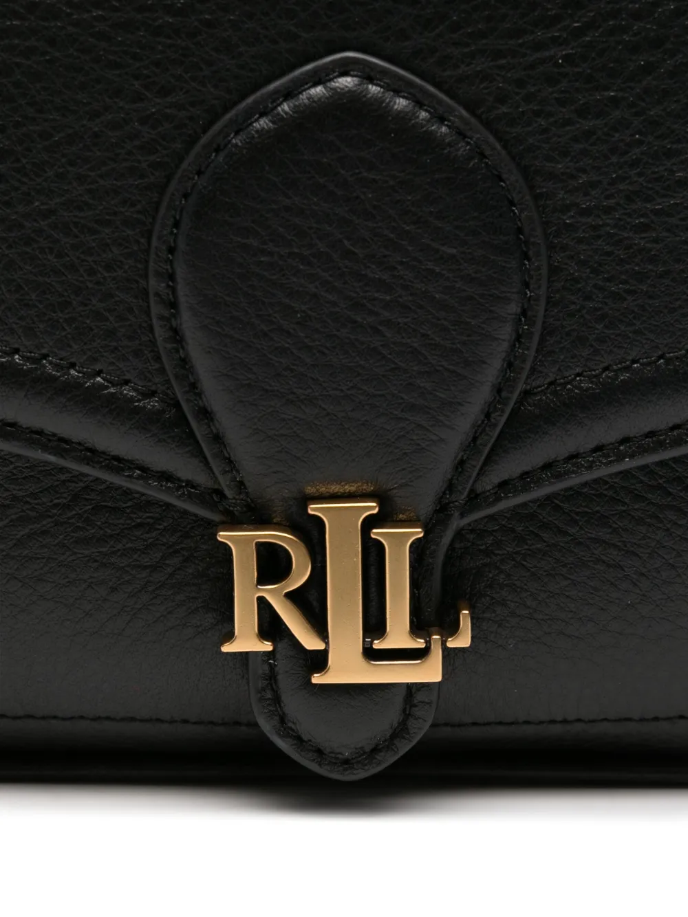 Lauren Ralph Lauren Tas met ketting en logo Zwart