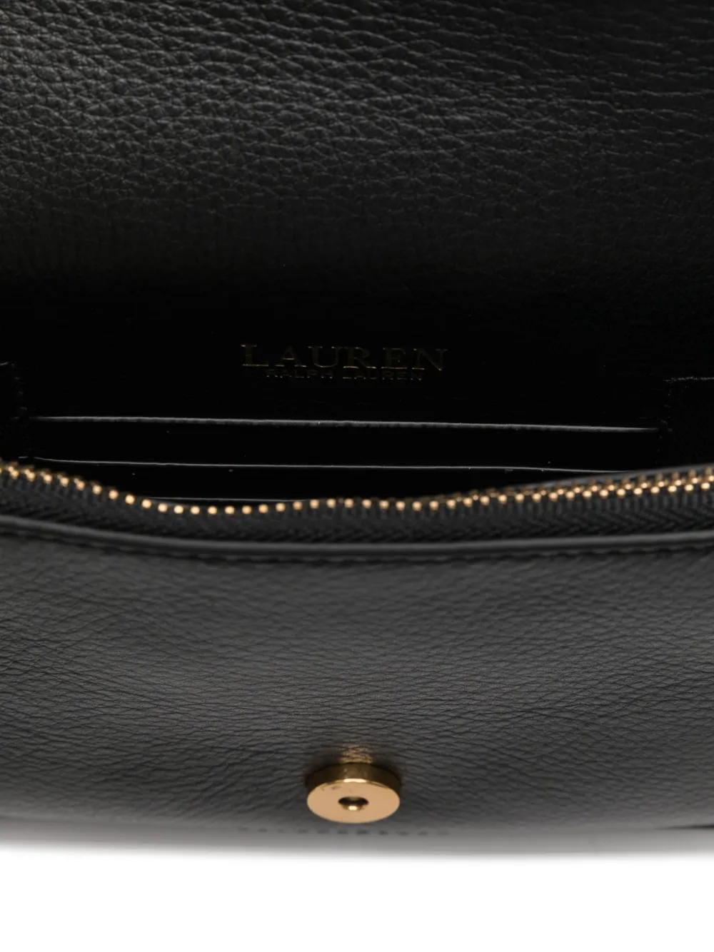 Lauren Ralph Lauren Tas met ketting en logo Zwart