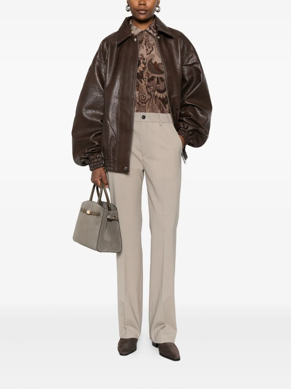 Lauren Ralph Lauren paisley-print shirt - Bruin