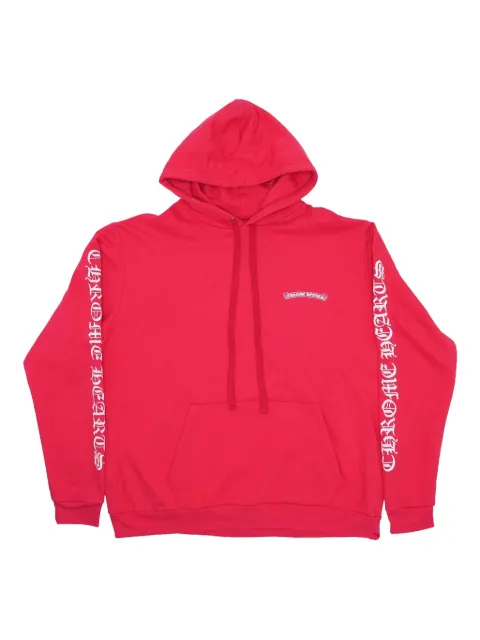 Chrome Hearts Scroll Logo hoodie