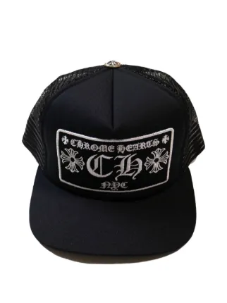 正規品　CHROME HEARTS CAP ブラック CHROME HEARTS クロムハーツ（原本無） 国内正規品 TRUCKER CAP
