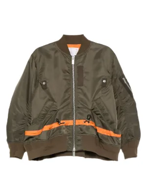 Undercover x Fragment Design Reversible Bomber Jacket | Neutrals