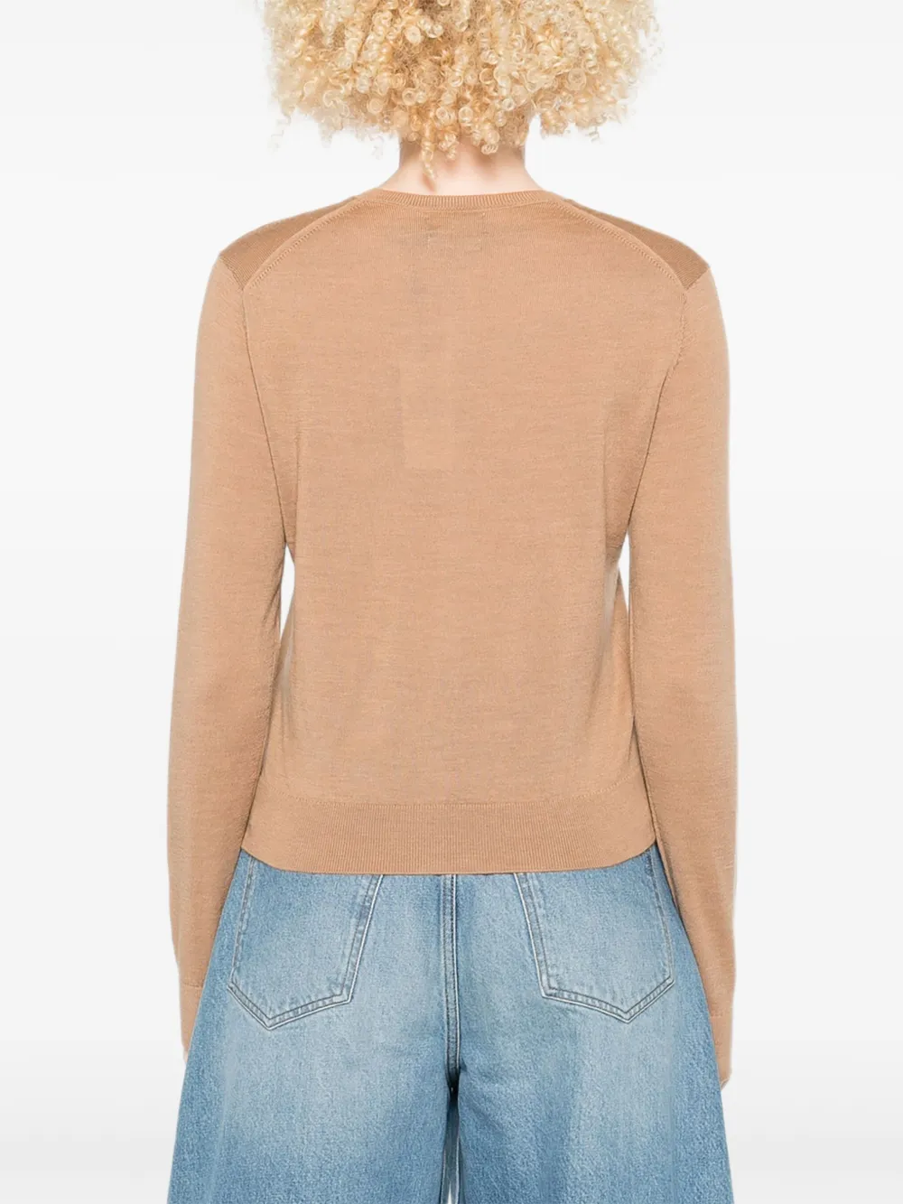 Polo Ralph Lauren Button-front Logo Cardigan In Brown